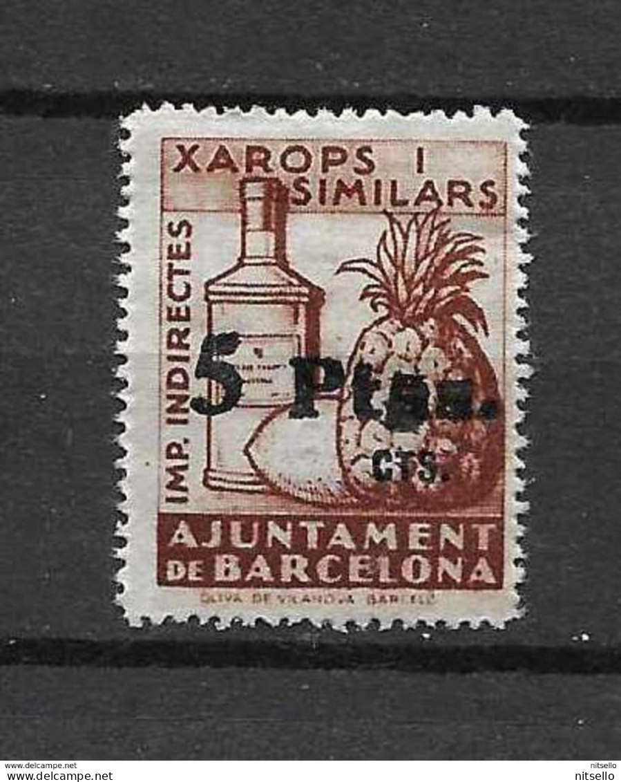 LOTE 1195 B   ///  BARCELONA    IMPOSTOS XAROPS I SIMILARS - Barcelone