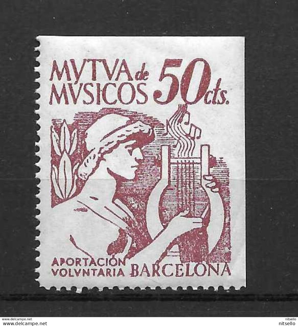 LOTE 1195 B   ///  ESPAÑA  BARCELONA MUTUA DE MUSICOS  **MNH - Barcellona