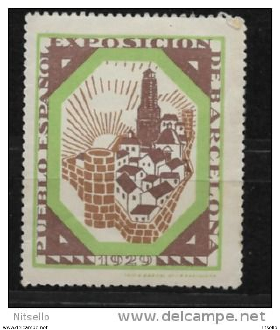 LOTE 1195 B   ///    EXPOSICION INTERNACIONAL DE BARCELONA 1929 - Barcelona