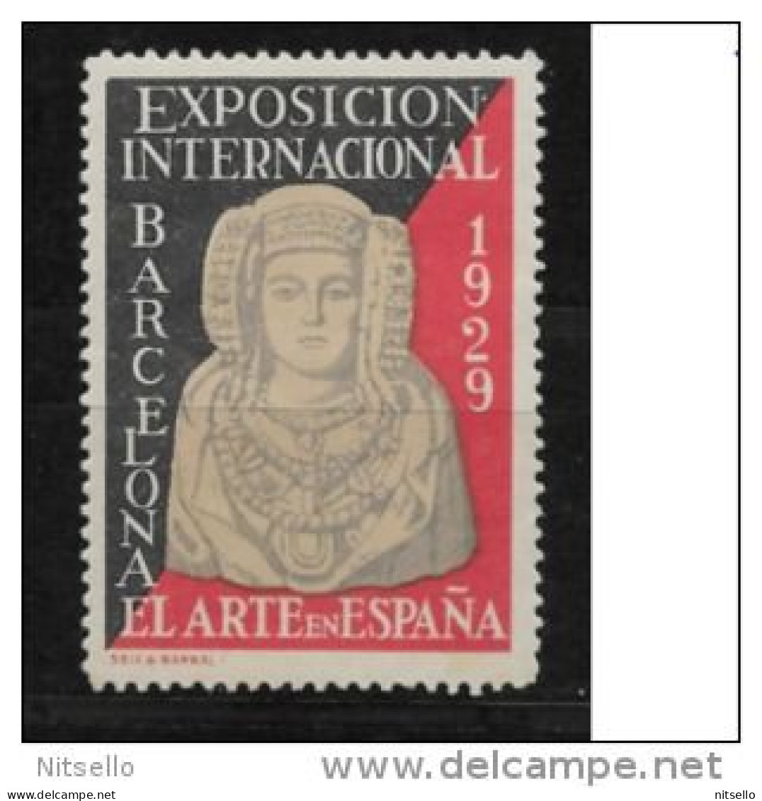 LOTE 1195 B   ///    EXPOSICION INTERNACIONAL DE BARCELONA 1929 - Barcelona