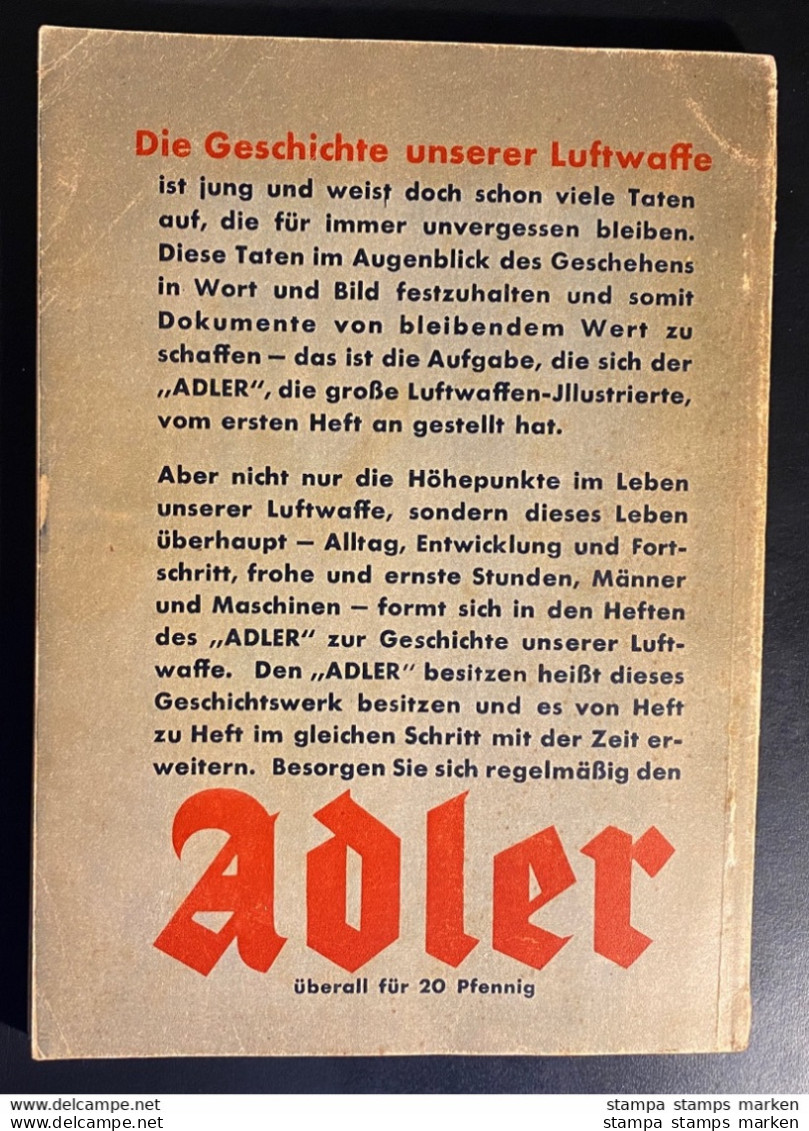 Luftwaffe Buch 2.Weltkrieg Drittes Reich Luftsieg über Polen 1940  Adler Verlag, 128 Seiten, Softcover-Buch