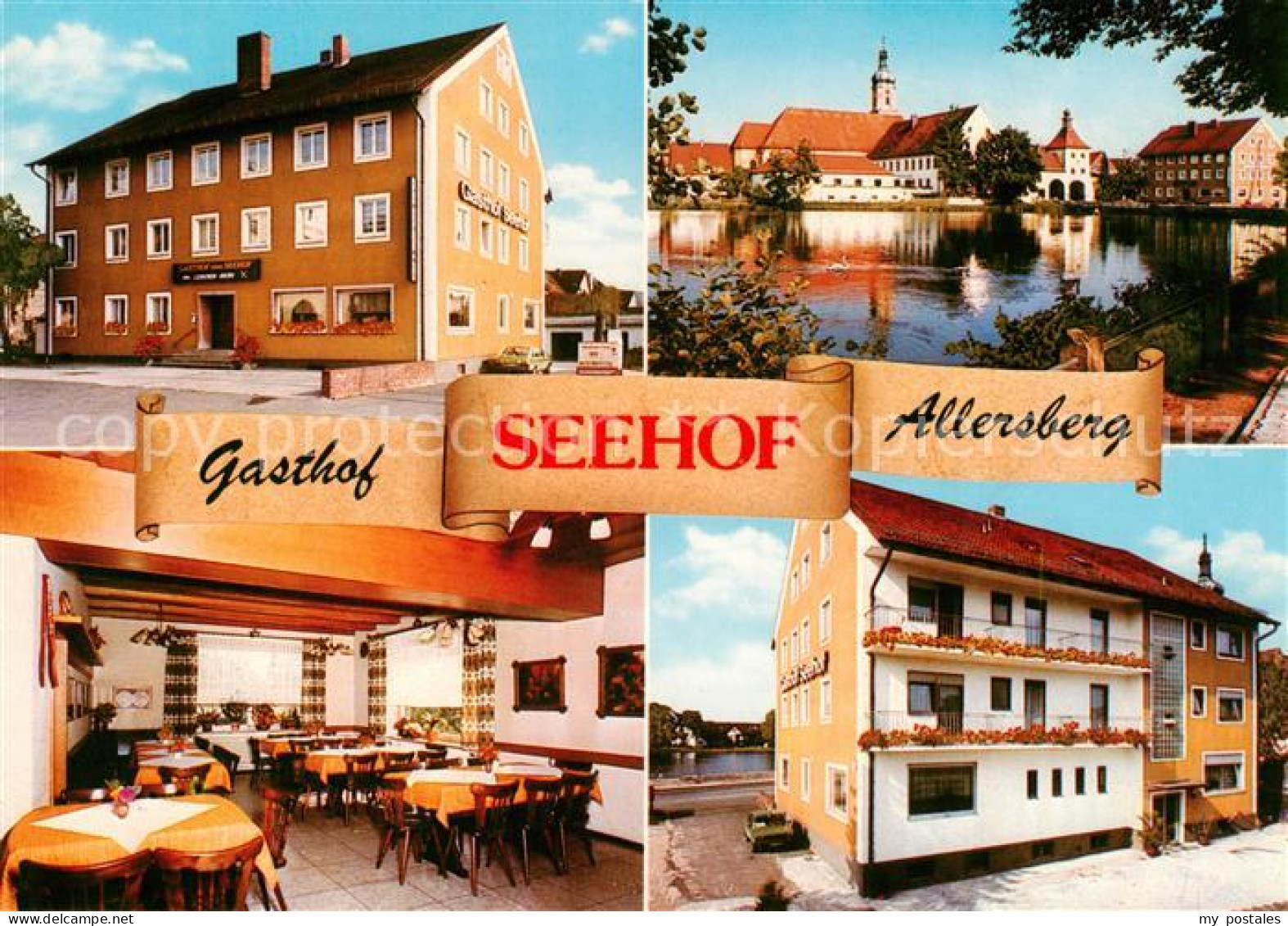 73862361 Allersberg Gasthof Seehof Restaurant Spitalweiher Allersberg - Allersberg