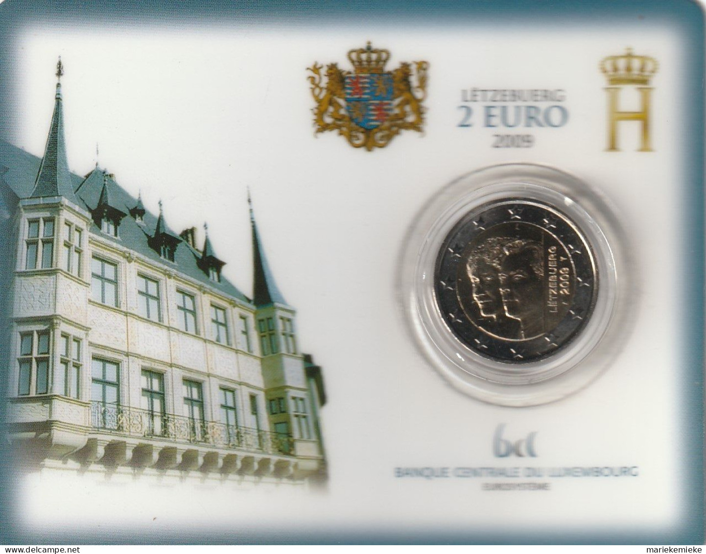 LUXEMBURG 2009 COINCARD 2€   /  LUXEMBOURG 2009 CARTE PIÈCE DE MONNAIE 2€ / LUXEMBOURG 2009 COINCARD 2€ - Luxembourg