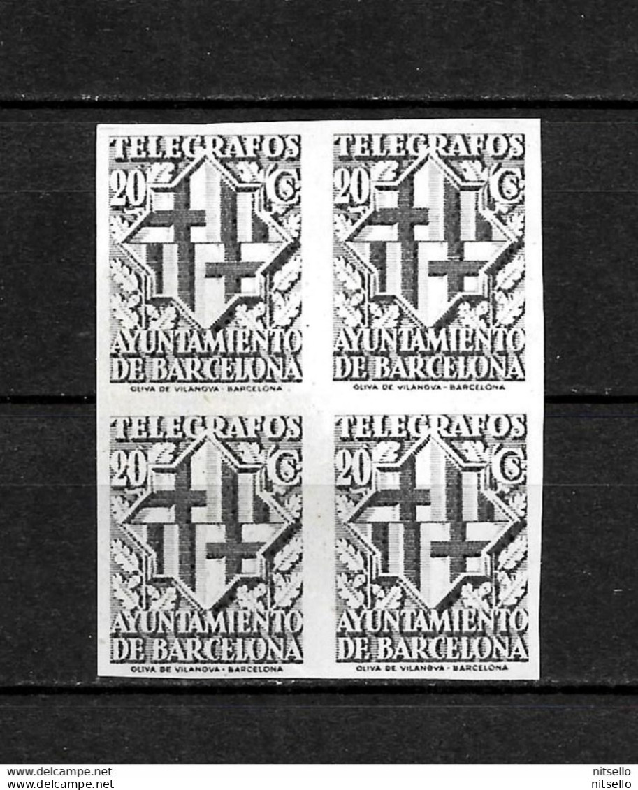 LOTE 1195 D  ///  (C450) BARCELONA 1938  EDIFIL Nº: 14**MNH SIN DENTAR  ¡¡¡ OFERTA - LIQUIDATION - JE LIQUIDE !!! - Barcelone