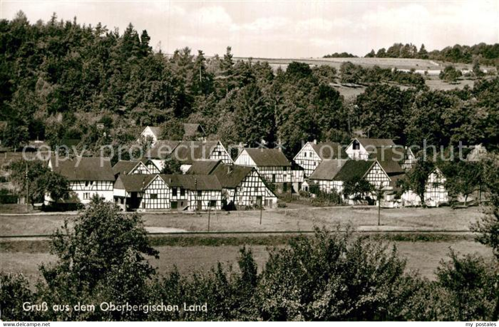 43001938 Waldbroel Teilansicht  Waldbroel - Waldbröl