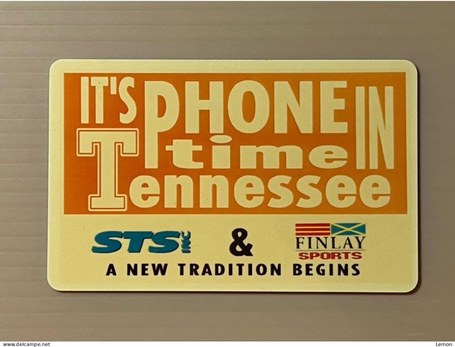 Mint USA UNITED STATES America Prepaid Telecard Phonecard, It’s Phone In Time Tennessee, Set Of 1 Mint Card - Collezioni