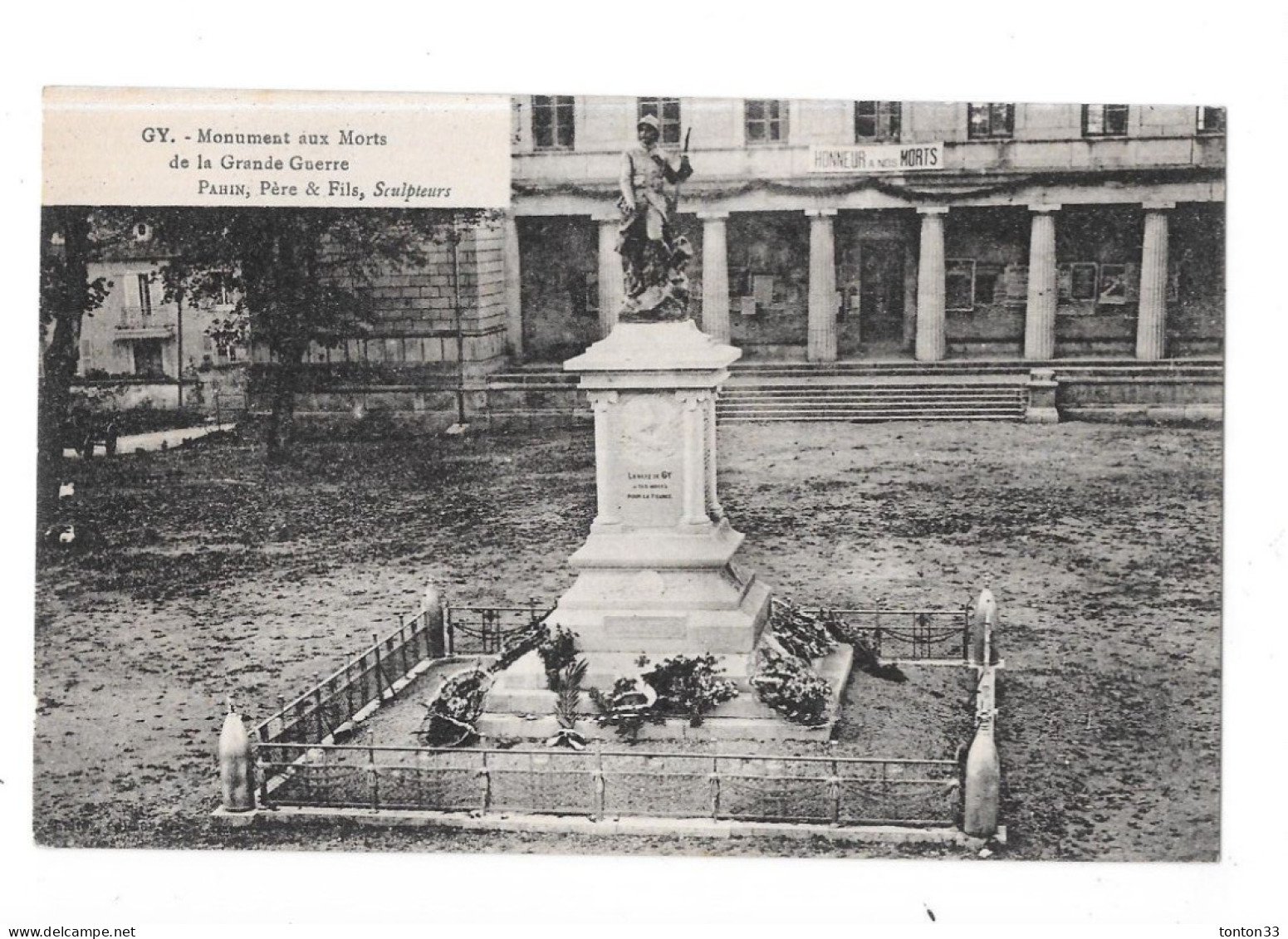 GY - 70 - Monument Aux Morts De La Grande Guerre - GEO 4 - - Gy