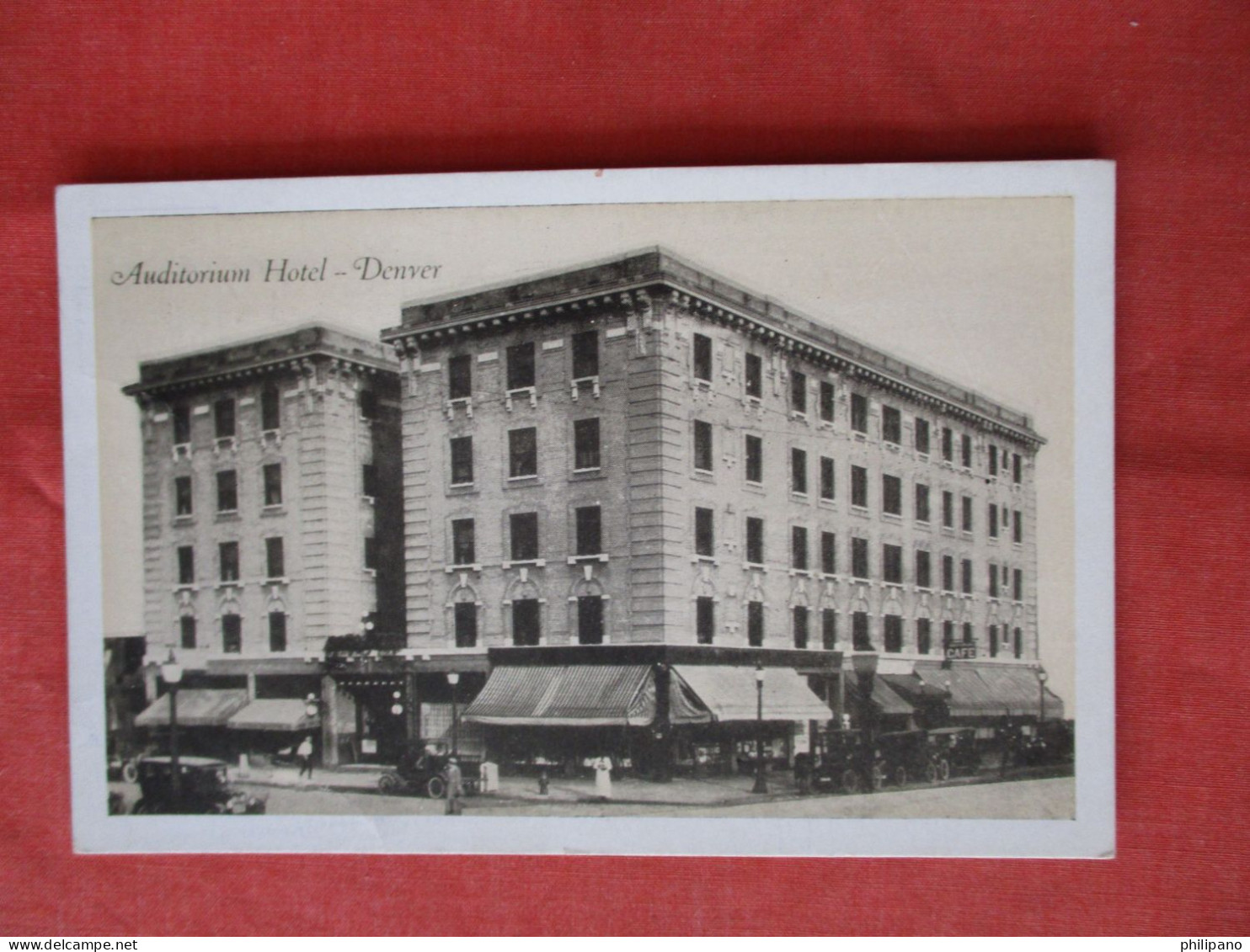 Auditorium Hotel.  Denver  Colorado > Denver     Ref 6268 - Denver