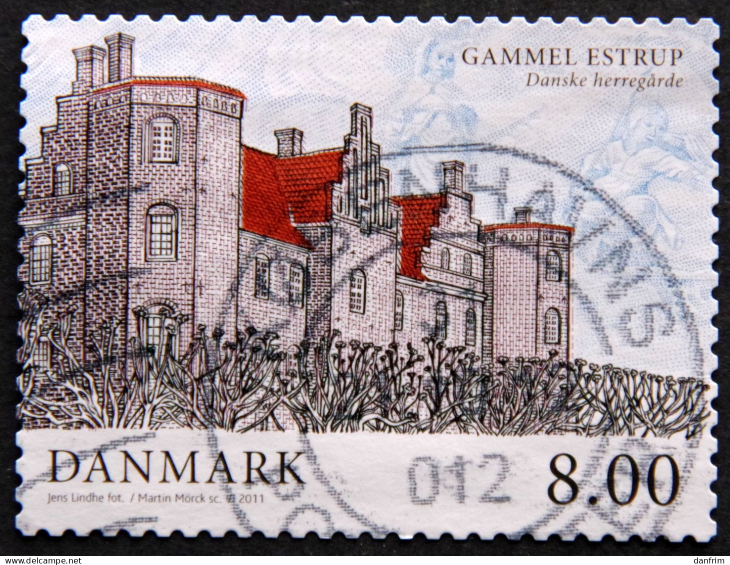 Denmark   2011   Manor House   Minr.1647     (O)  ( Lot  B 2213     ) - Gebraucht