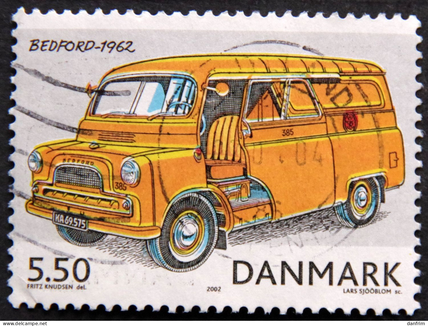 Denmark 2002   Minr.1313 Bedford   Car (O)   ( Lot B 2234 ) - Oblitérés
