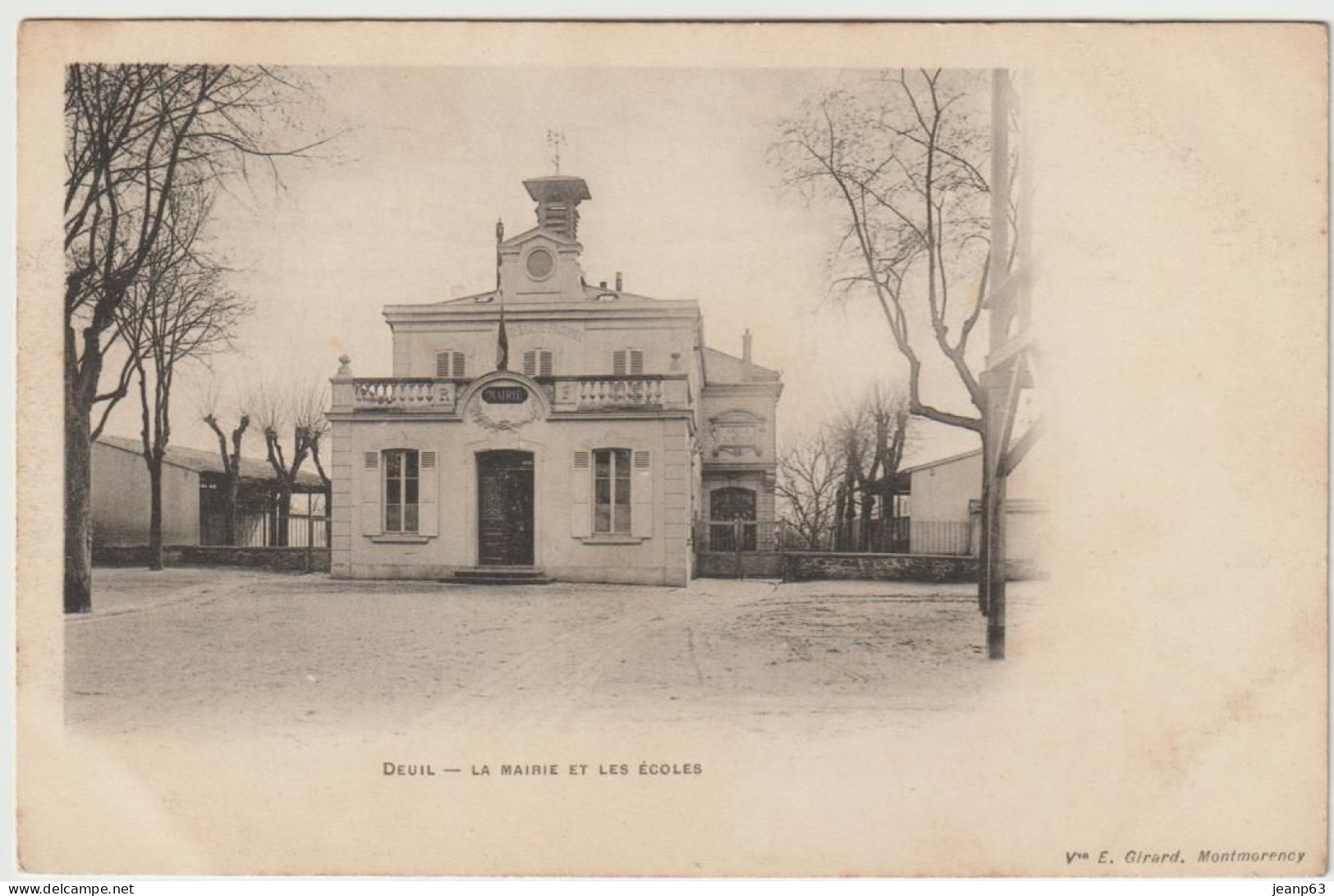 DEUIL - La Mairie Et Les Ecoles - Deuil La Barre