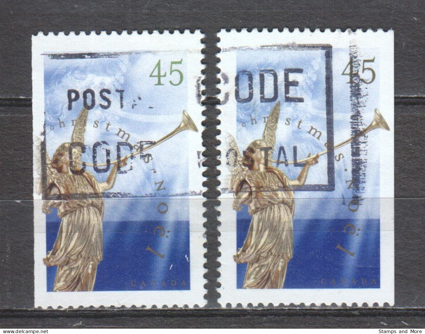 Canada 1998 Mi 1729G (left + Right) Canceled  - Oblitérés