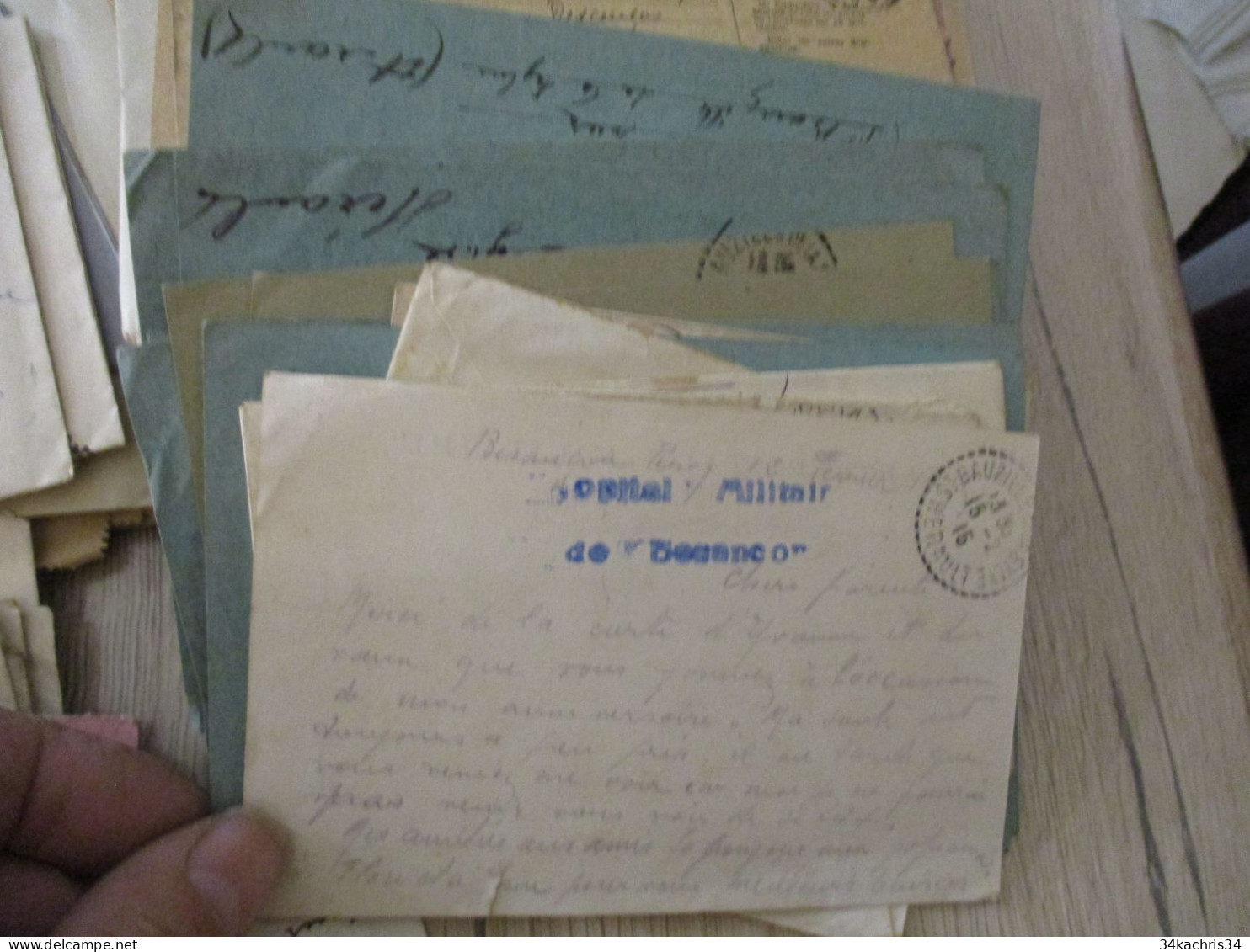 lav archive Lapeyre sergent 163 ème guerre de 14/18 surtout + 180 lettes CPFM enveloppes  de correspondances de guerre