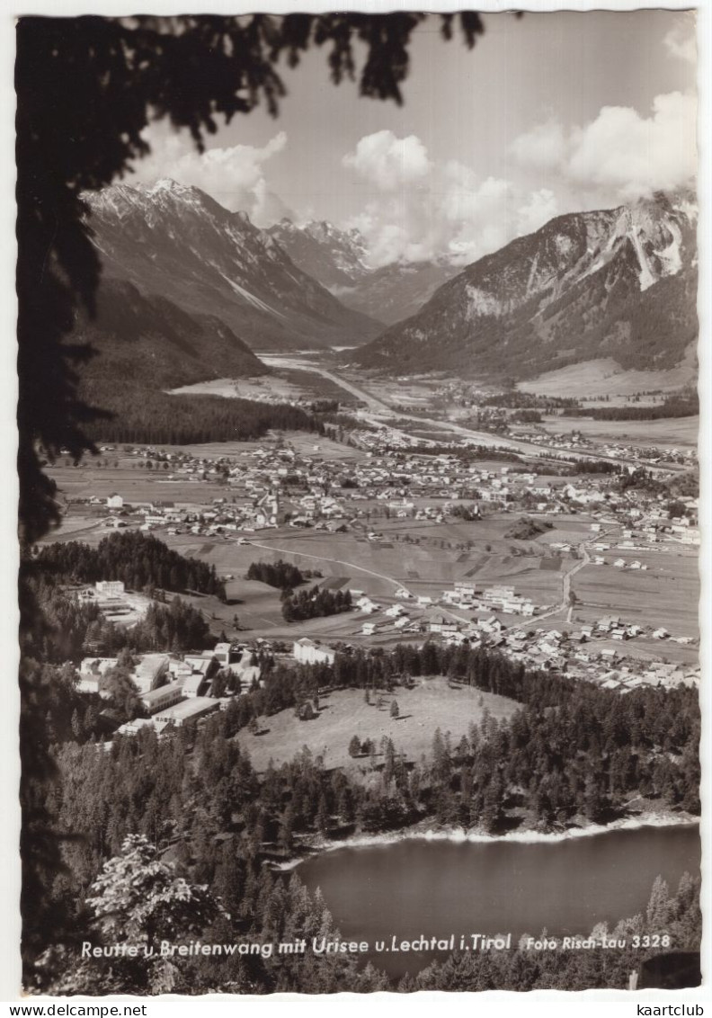 Reutte U. Breitenwang Mit Urisee U. Lechtal I. Tirol  - (Tirol, Österreich/Austria) - Reutte