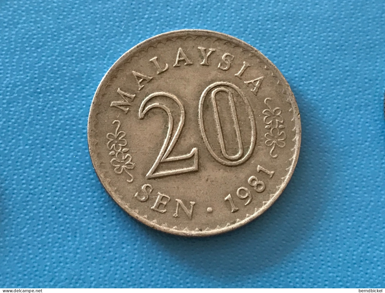 Münze Münzen Umlaufmünze Malaysia 20 Sen 1981 - Malaysie