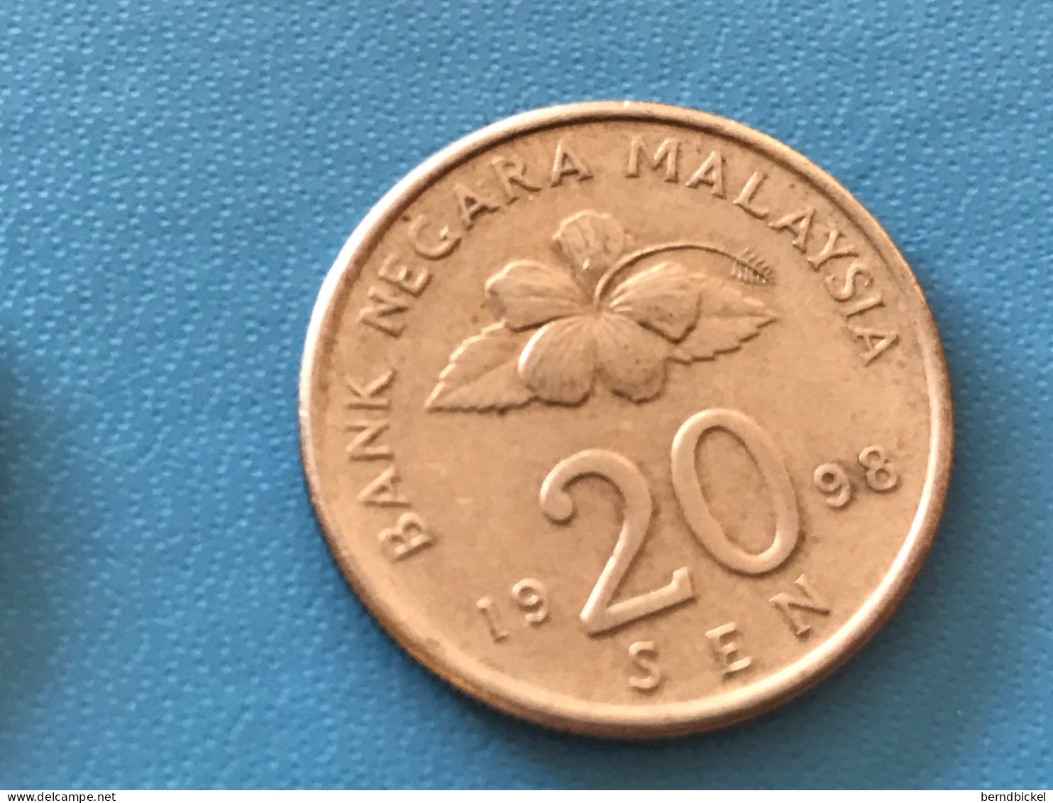 Münze Münzen Umlaufmünze Malaysia 20 Sen 1998 - Malaysie