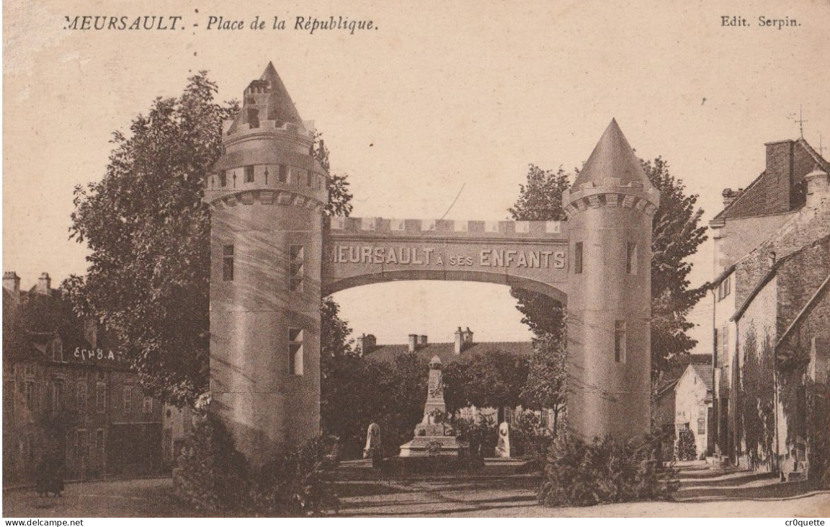 # 21190 MEURSAULT / MONUMENT Aux MORTS - PLACE De La REPUBLIQUE - MAISON MICHELOT (lot De 4 CP) - Meursault