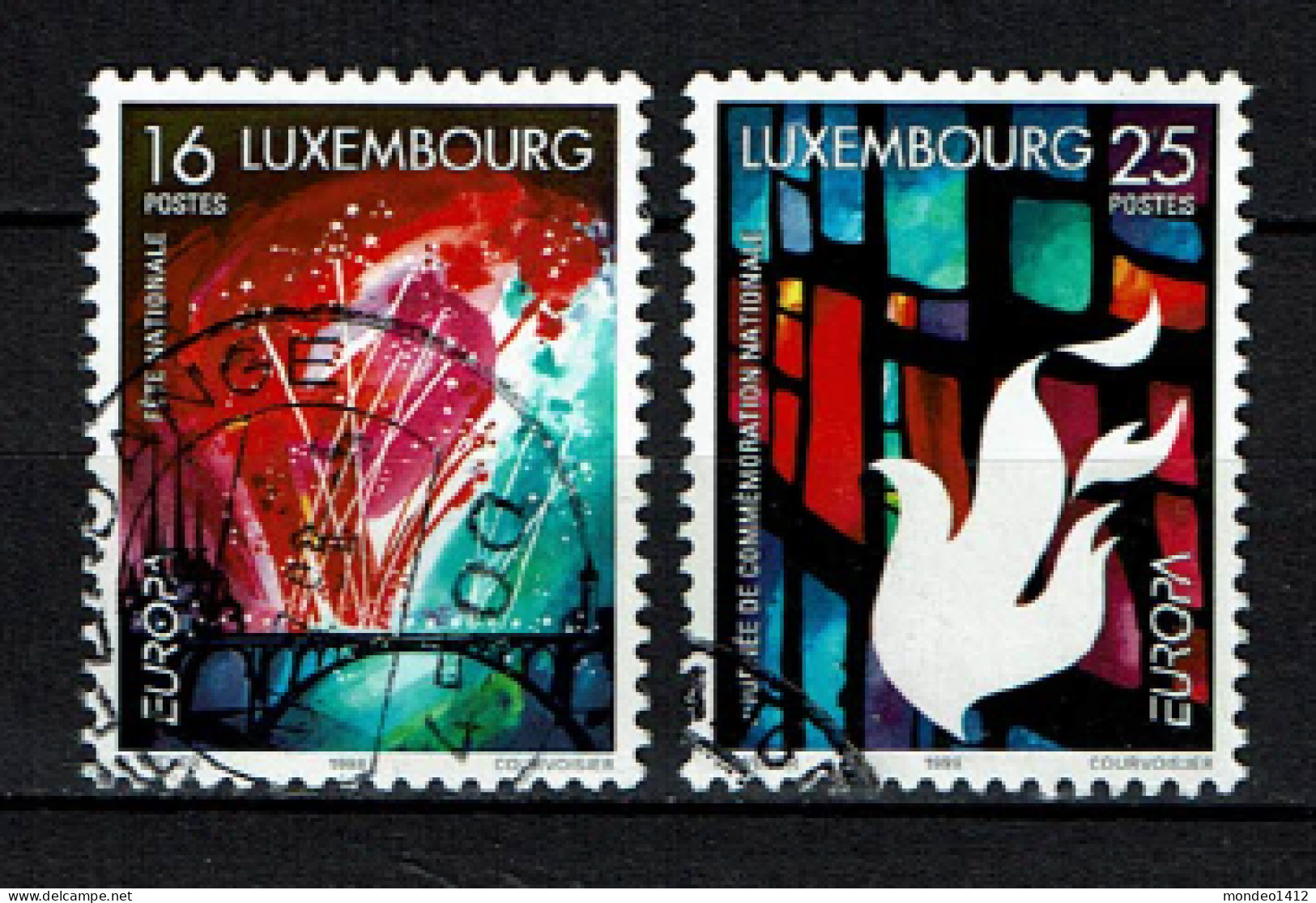 Luxembourg 1998 - YT 1401/1402 - EUROPA Stamps - Festivals And National Celebrations, Nationale Feste - Used Stamps