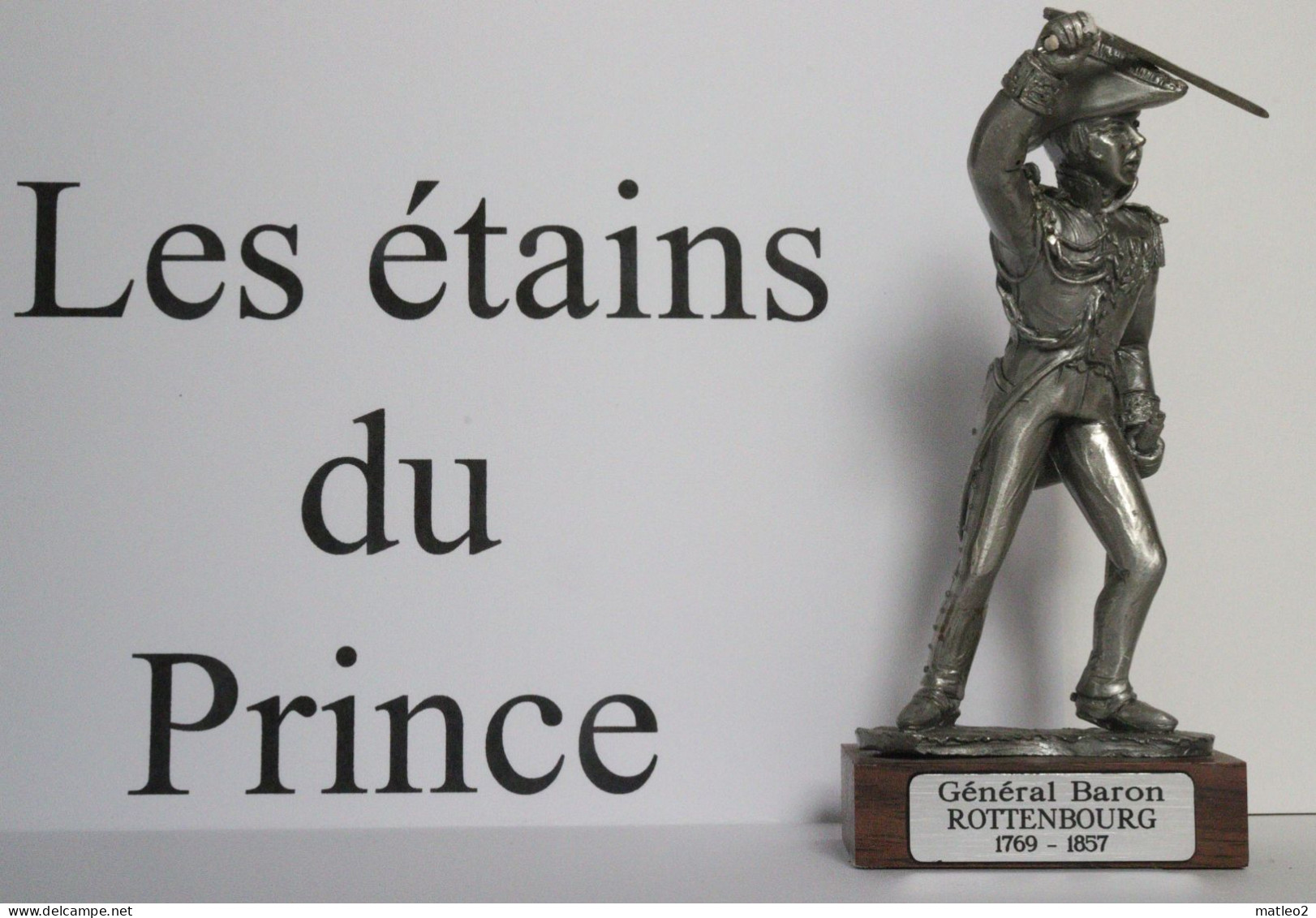 Figurine: Les étains Du Prince - Général Baron Rottenbourg - Armee