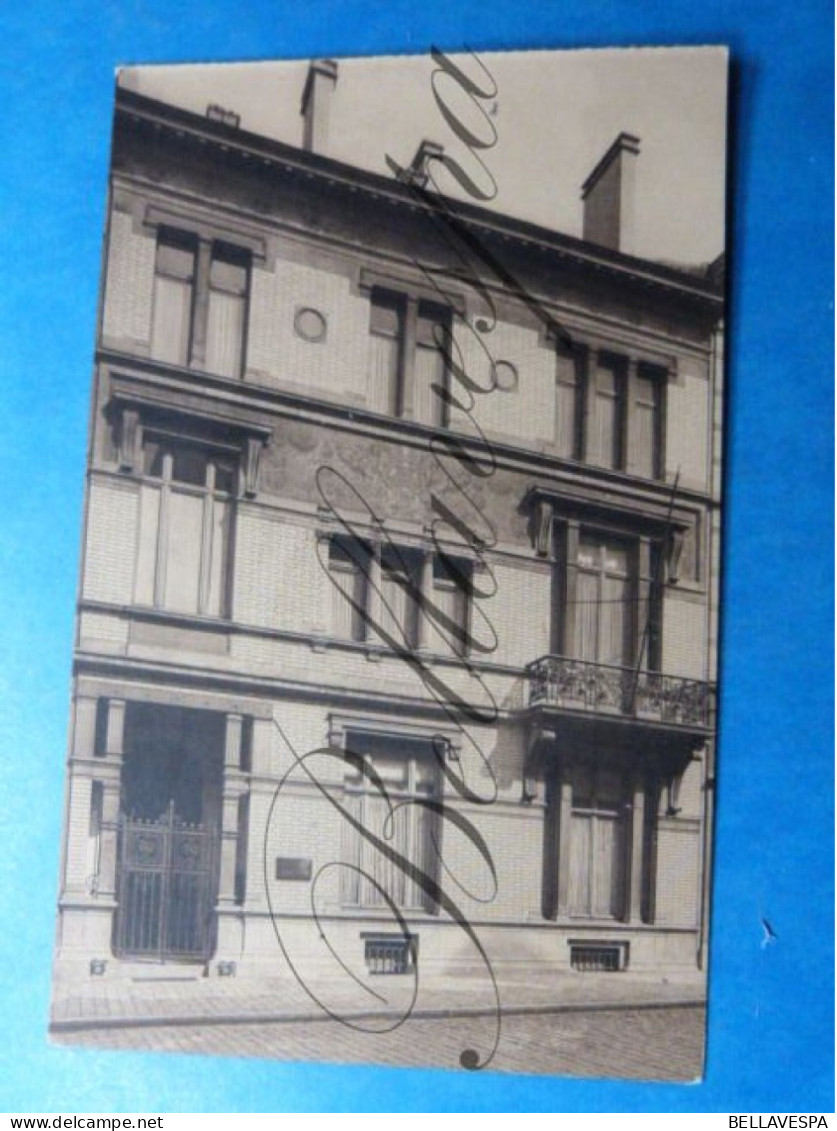 Bruxelles. Pensionnat Gatti De Gamond. Rue André Fauchille. Façade Principale. - Enseignement, Ecoles Et Universités