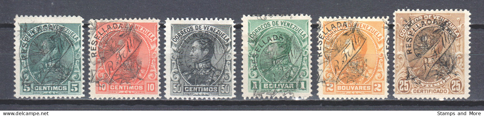 Venezuela 1893 Mi 61-62 + 64-67 MH - Venezuela