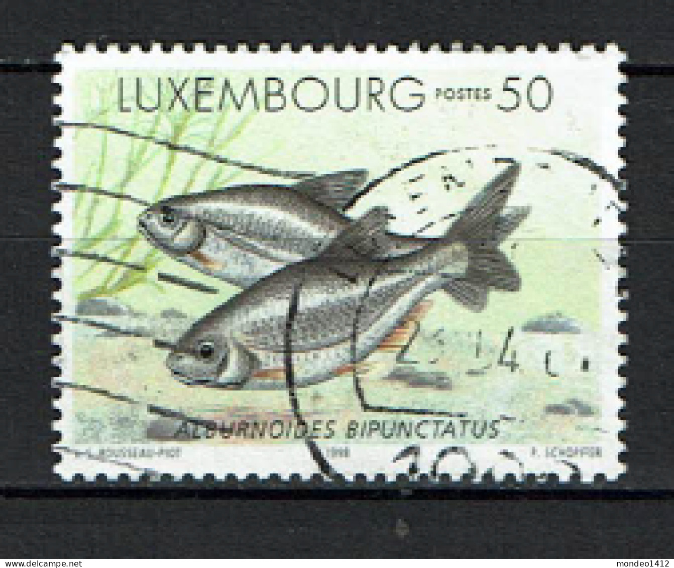 Luxembourg 1998 - YT 1389 - Freshwater Fish, Poisson, Ablette Spirlin - Gebruikt