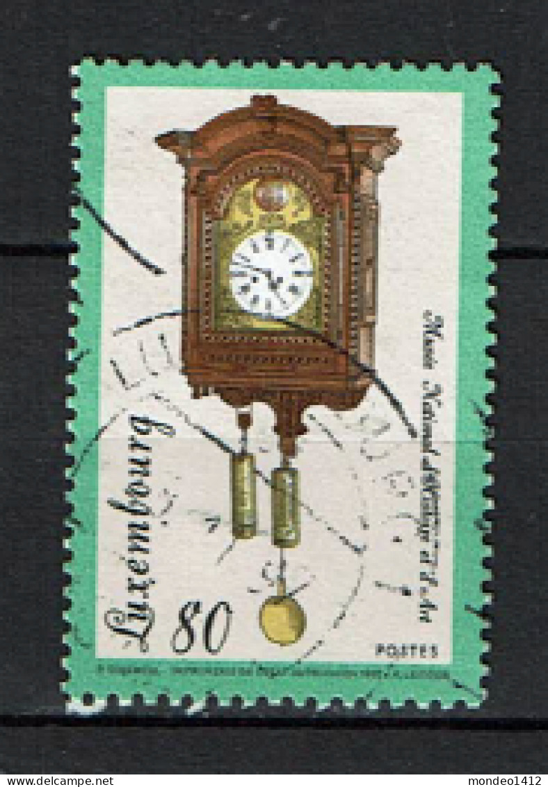 Luxembourg 1997 - YT 1378 - Horloge, Clock - Usati