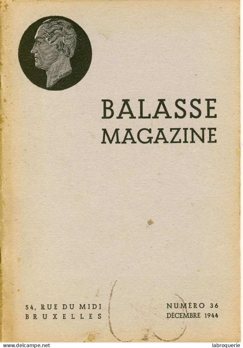 LIT - BALASSE MAGAZINE - N°36 - Français (àpd. 1941)