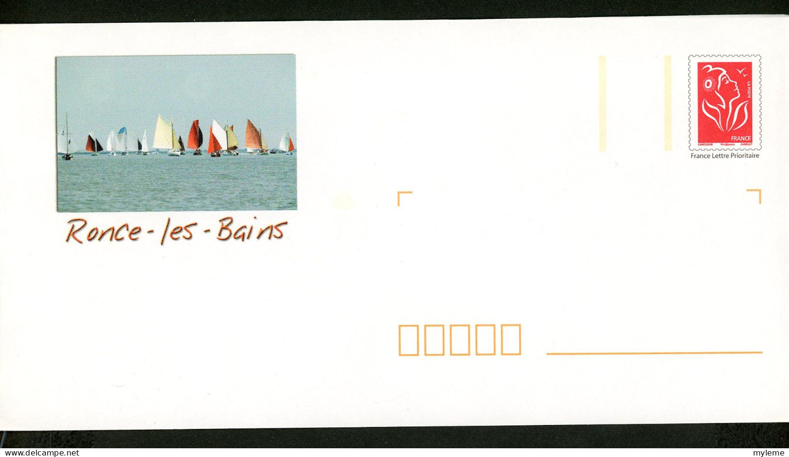 AC14-4 France PAP Timbre N° 3744  Visuel Ronce Les Bains - PAP: Ristampa/Lamouche