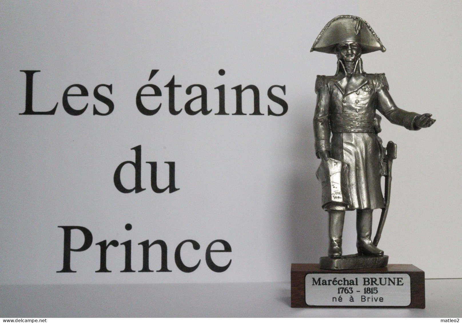 Figurine: Les étains Du Prince - Maréchal Brune - Armee