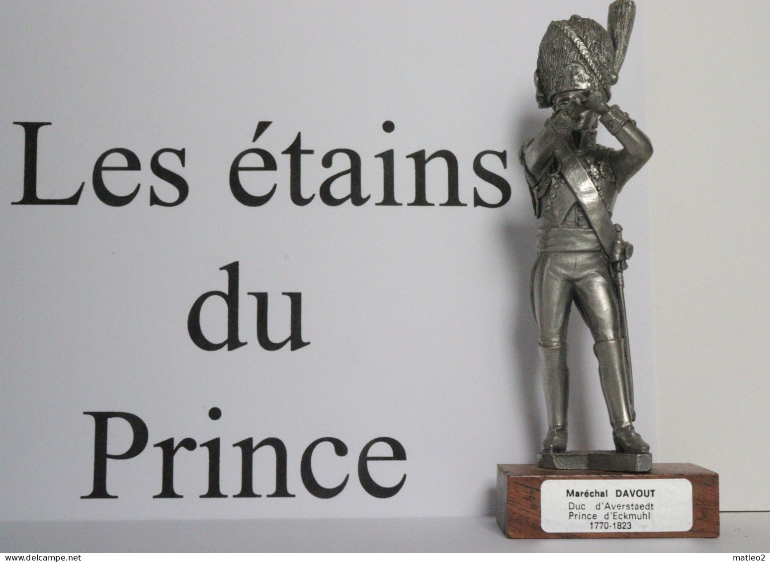 Figurine: Les étains Du Prince - Maréchal Davout - Armee