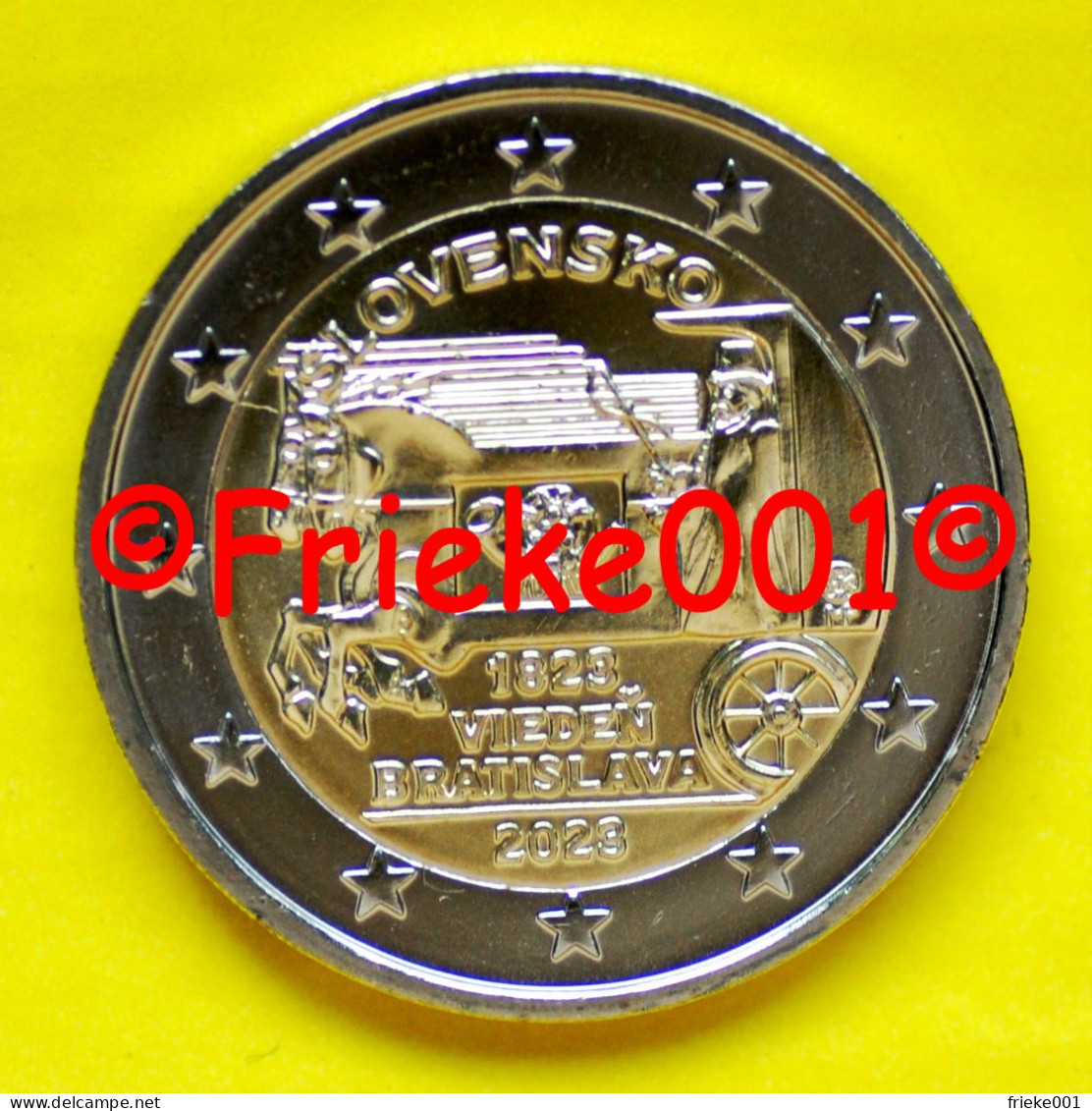 Slovakije - Slovaquie - 2 Euro 2023 Comm.(200 Jaar Paardenpost) - Eslovaquia