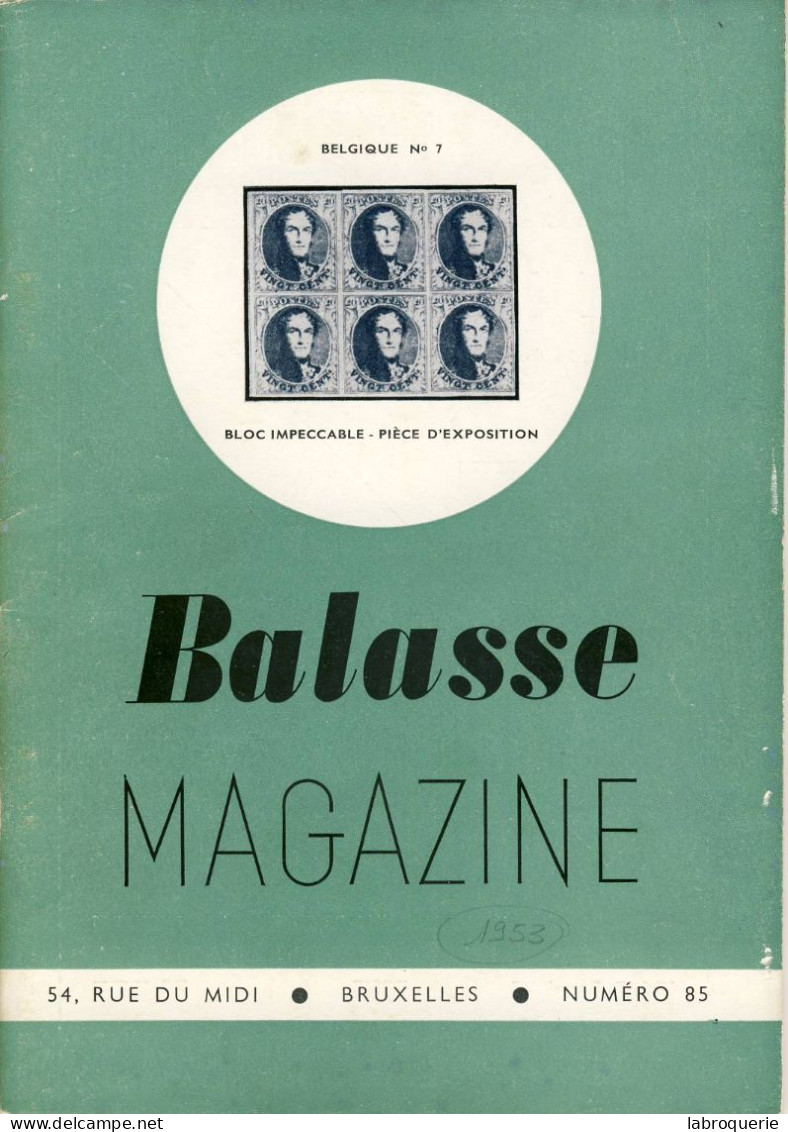 LIT - BALASSE MAGAZINE - N°85 - Français (àpd. 1941)
