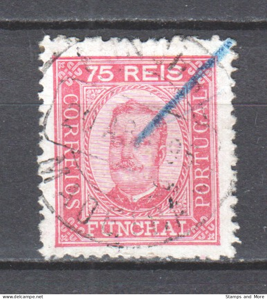 Funchal 1892 Mi 7YC Canceled  - Funchal