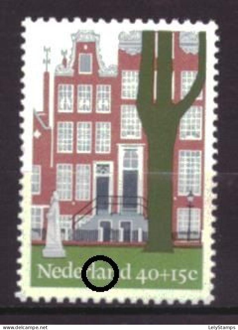 Nederland / Niederlande / Pays Bas / Netherlands 1069 PM Plaatfout Plate Error MNH ** (1975) - Variétés Et Curiosités