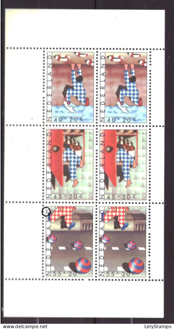 Nederland / Niederlande / Pays Bas / Netherlands 1150 P Plaatfout Plate Error MNH ** (1975) - Variedades Y Curiosidades