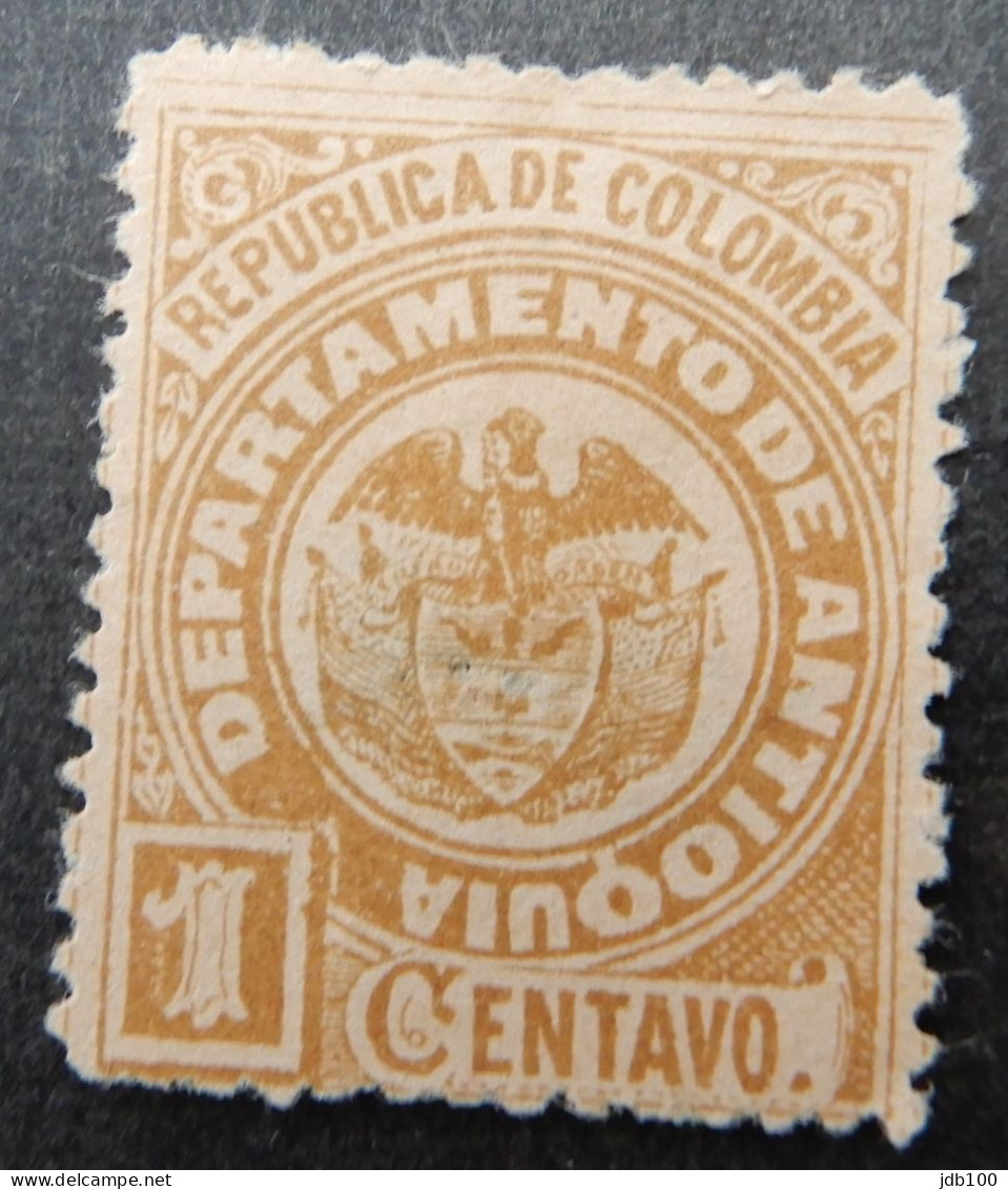 Colombia 1892 (1) Coat Of Arms - Colombie