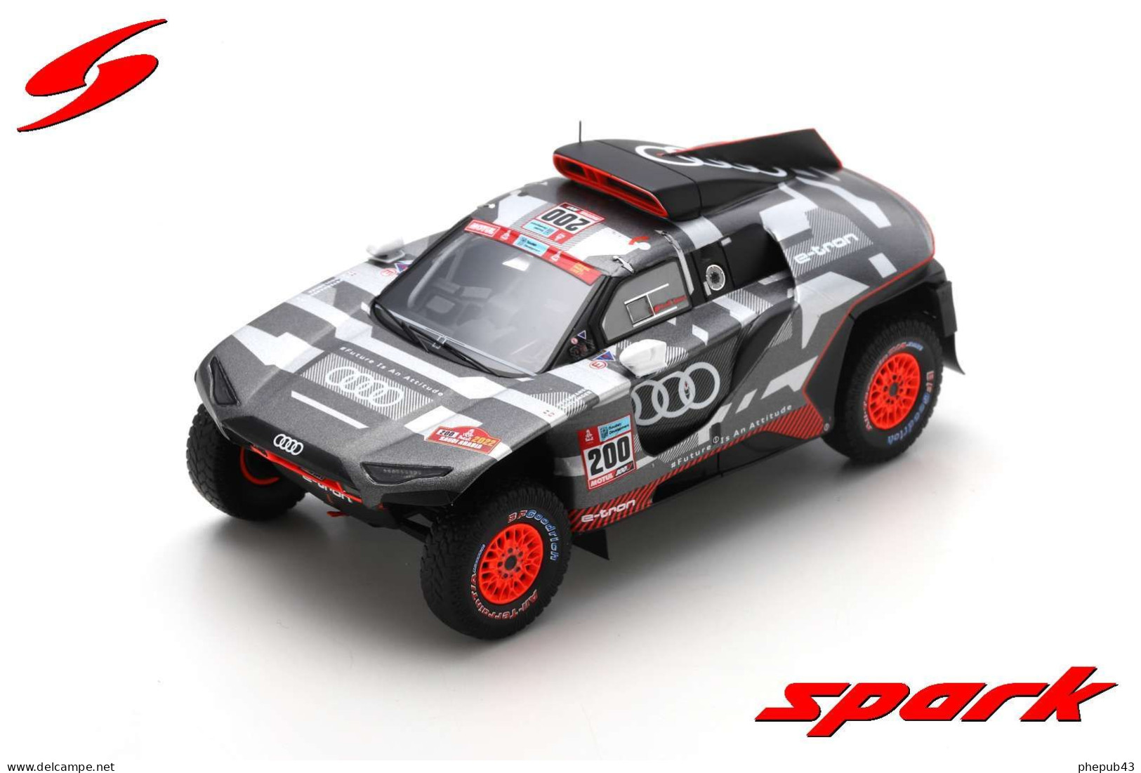 Audi RS Q E-tron - Dakar 2022 #202 - S. Peterhansel/E. Boulanger - Spark - Spark