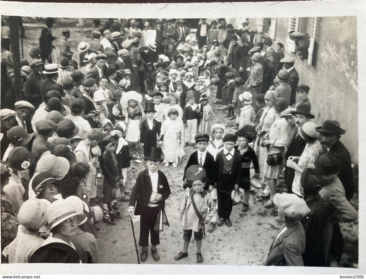 Vezelise Carte Photo Défilé Costumé Enfant Flavigny Sur Moselle - Vezelise