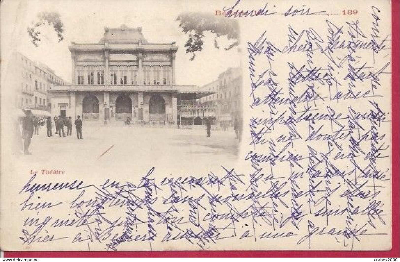 Y&T N°103  AGDE     Vers   ALBI      1899 - Storia Postale