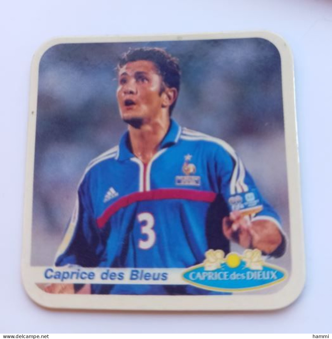 BE  Magnet Aimant  Foot Football  Bixente Lizarazu Fromage Caprice Des Dieux Achat Immédiat - Sport