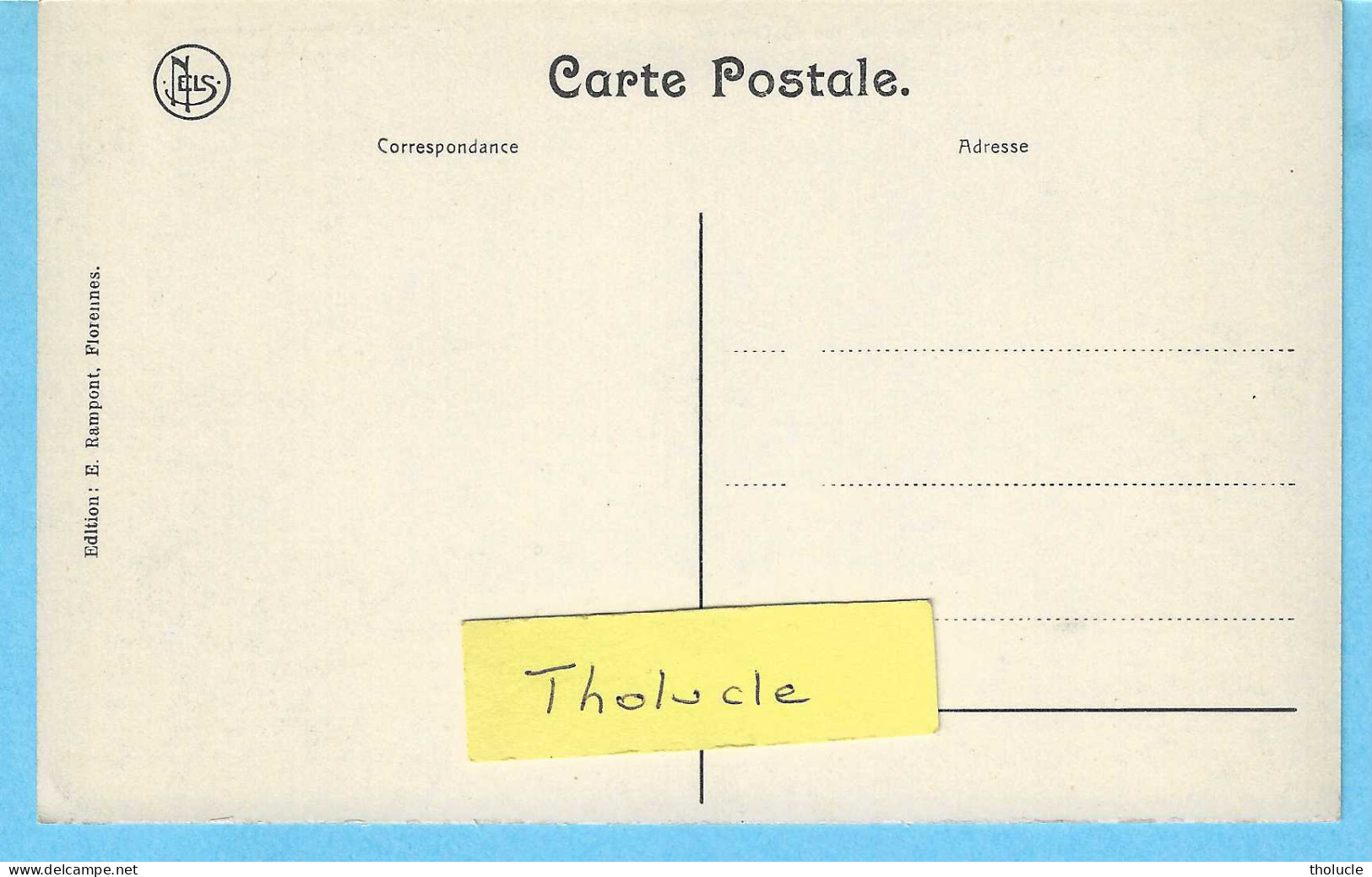 Florennes-+/-1910-Place Verte-Attelage-Cheval-Café De L'Union, Louis Pestiaux-Maison Barré-Chapellerie-Rare - Florennes