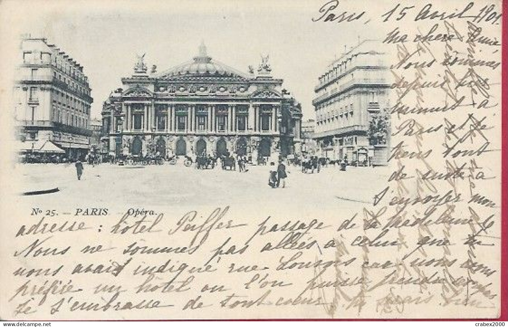 Y&T N°103     PARIS    Vers   ALBI      1901 - Cartas & Documentos