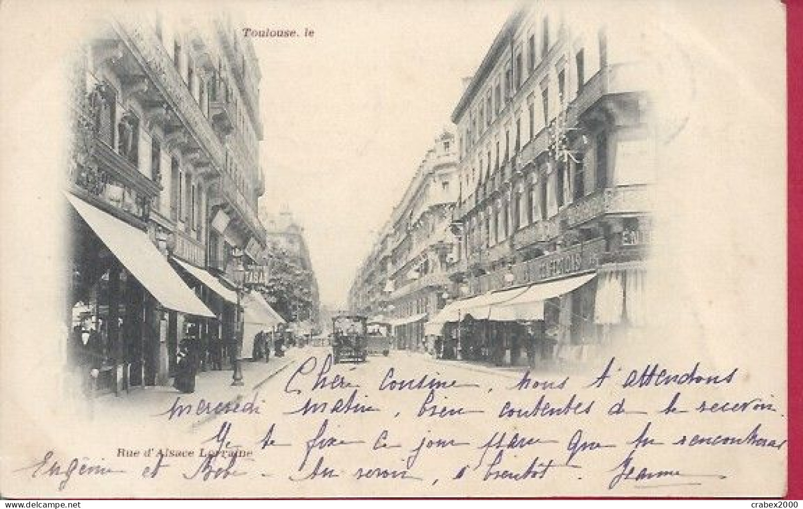Y&T N°103     GAILLAC   Vers   ALBI      1901 - Lettres & Documents