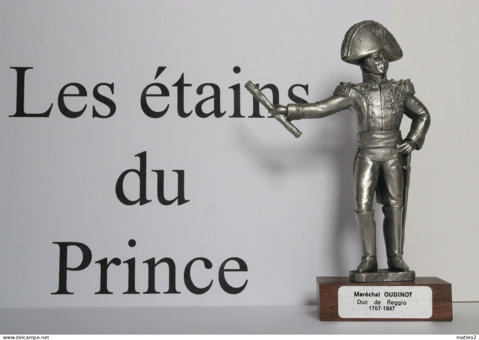 Figurine: Les étains Du Prince - Maréchal Oudinot - Militares