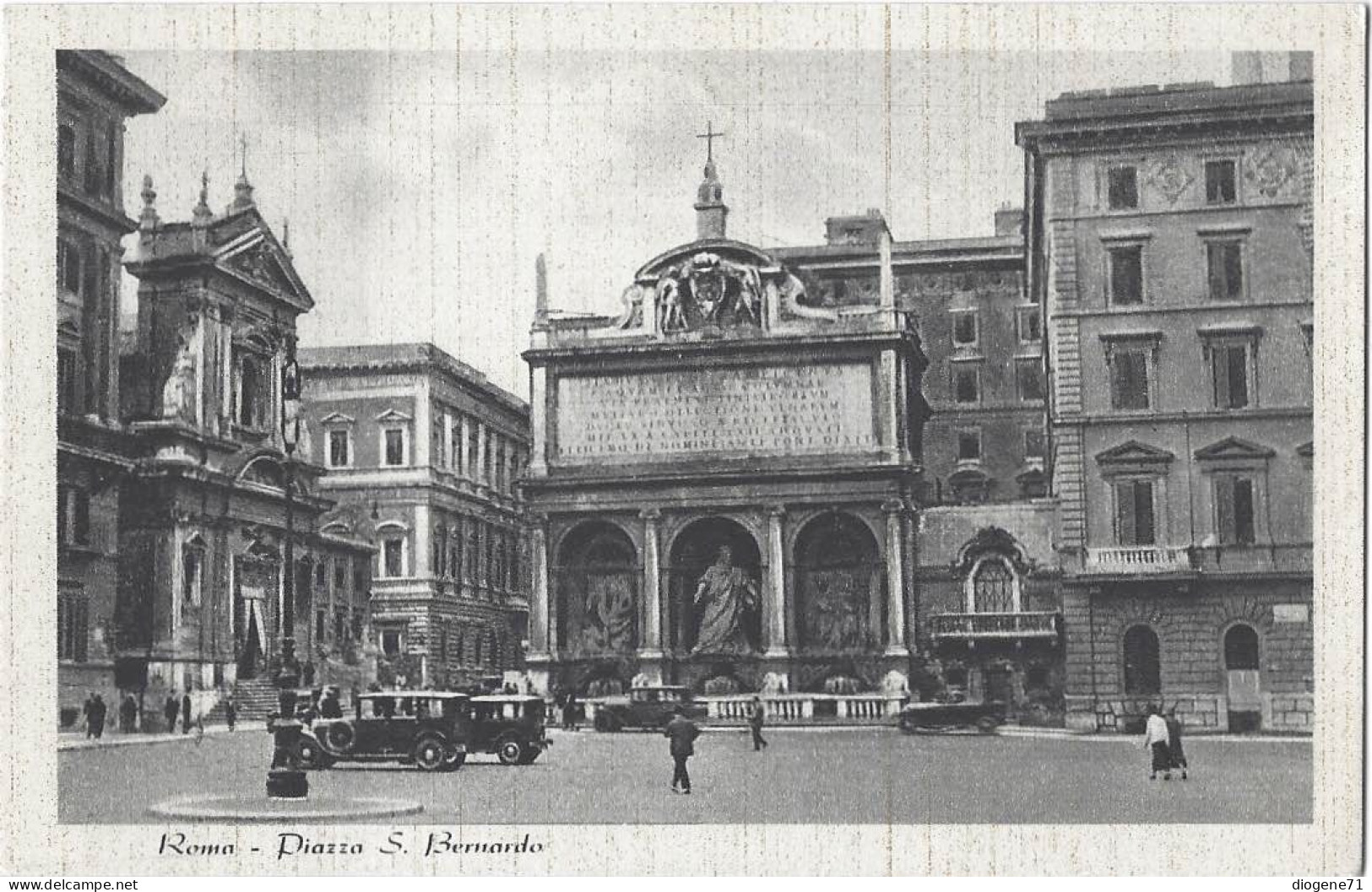 Roma Piazza S. Bernardo Animata - Orte & Plätze