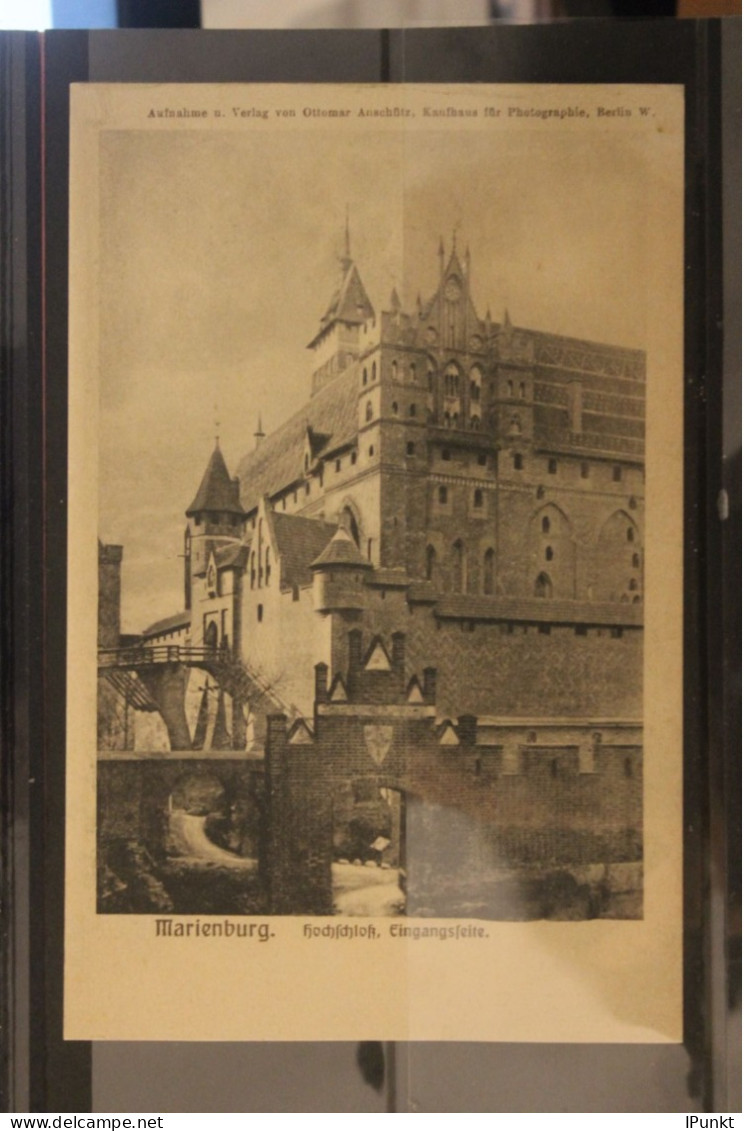 Deutsches Reich 1920; Marienburg, Hochschloß, Eingangsseite - Non Classificati