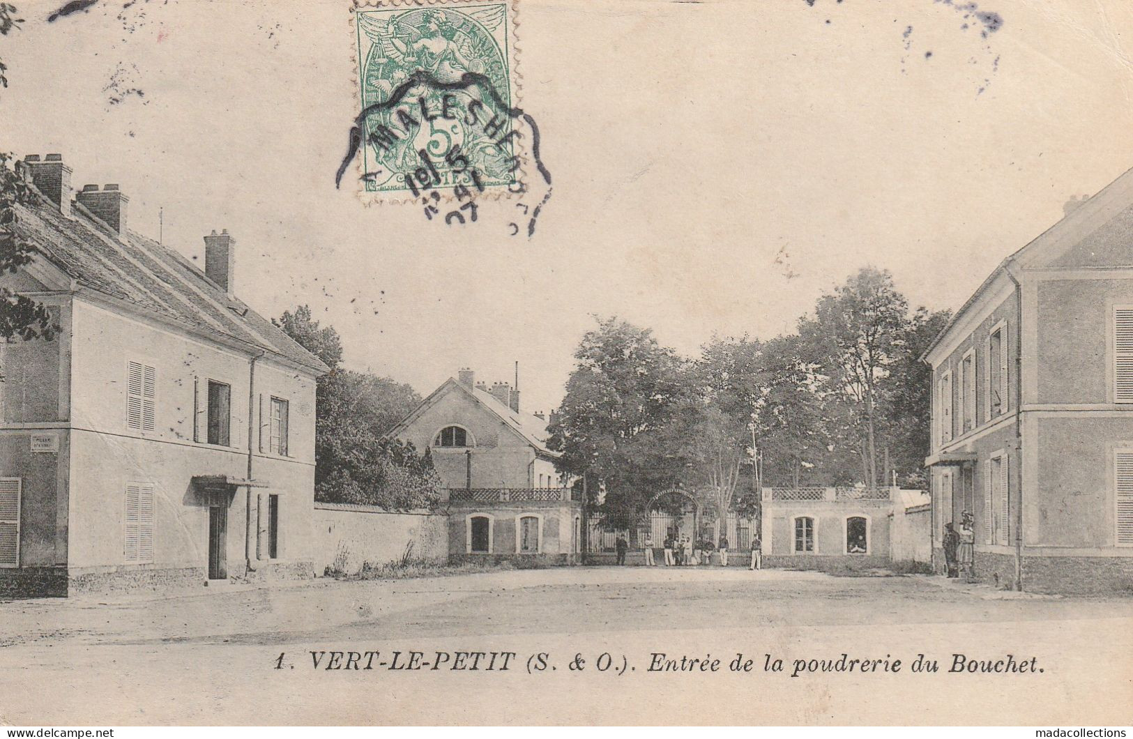 Vert-le-Petit (91 - Essonne) Entrée De La Poudrerie Du Bouchet - Vert-le-Petit