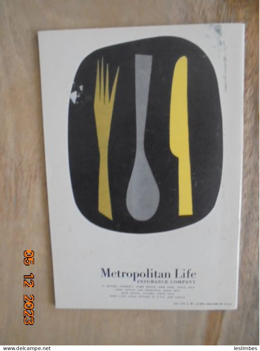 Metropolitan Cook Book [February 1964 Edition] Metropolitan Life Insurance Company - Americana