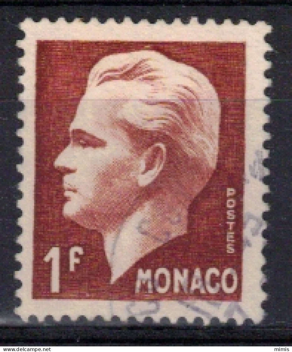 MONACO          1950-51            N° 345  (o) - Usati